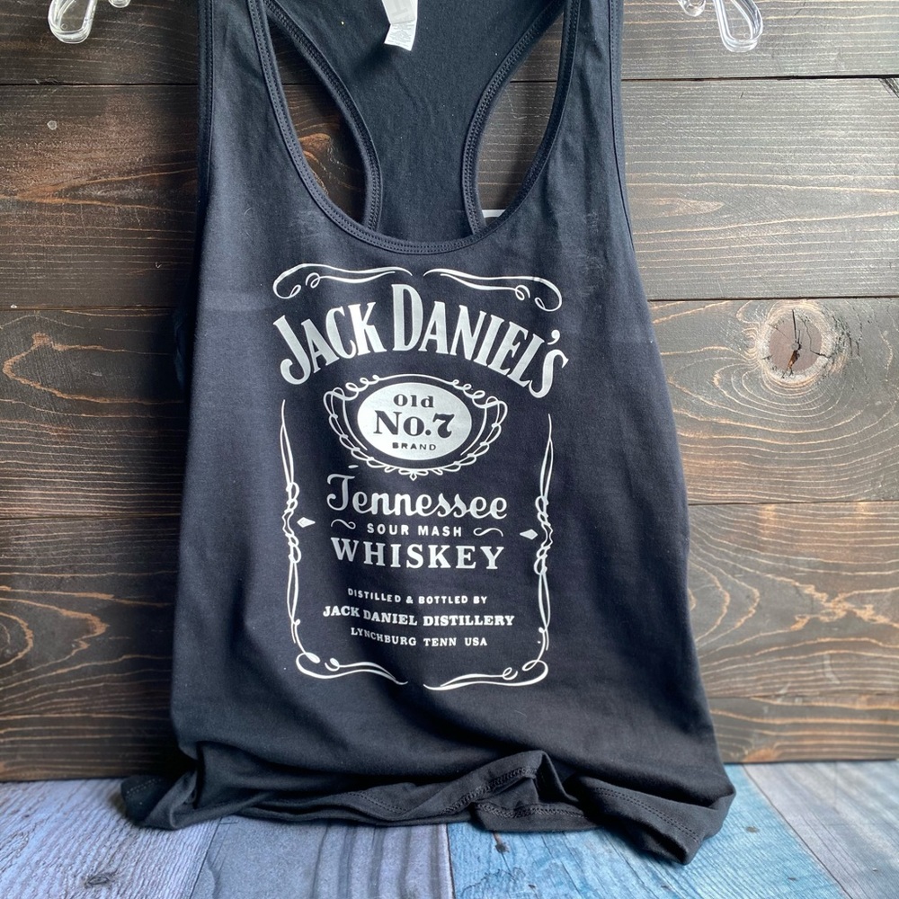 Jack Daniels racer back tank top!